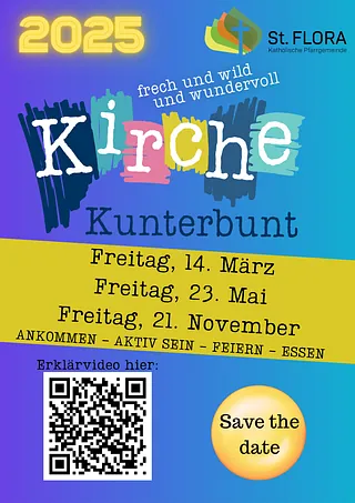 Termine Kirche Kunterbunt 2025